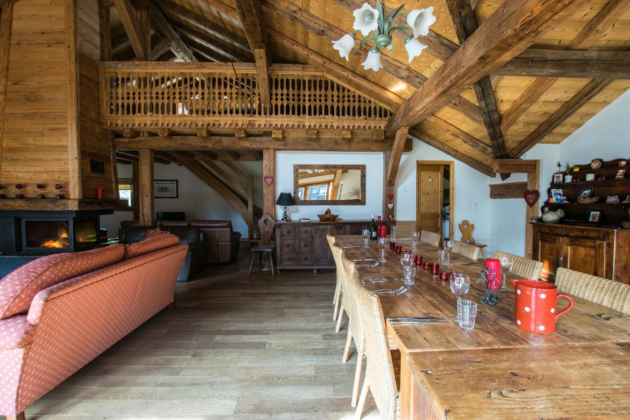 La Ferme Du Chateau Abondance 외부 사진